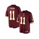 Men's Nike Washington Redskins #11 Terrelle Pryor Limited Burgundy Red Team Color NFL Jersey