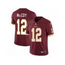 Men's Nike Washington Redskins #12 Colt McCoy Vapor Untouchable Limited Burgundy Red Team Color NFL Jersey