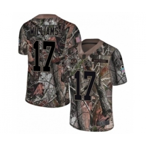 Men's Nike Washington Redskins #17 Doug Williams Limited Camo Rush Realtree NFL Jersey