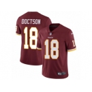 Men's Nike Washington Redskins #18 Josh Doctson Vapor Untouchable Limited Burgundy Red Team Color NFL Jersey