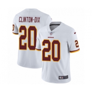 Men's Nike Washington Redskins #20 Ha Clinton-Dix White Vapor Untouchable Limited Player NFL Jersey