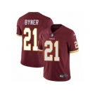 Men's Nike Washington Redskins #21 Earnest Byner Vapor Untouchable Limited Burgundy Red Team Color NFL Jersey