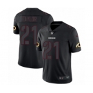 Men's Nike Washington Redskins #21 Sean Taylor Limited Black Rush Impact NFL Jersey