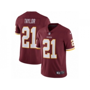 Men's Nike Washington Redskins #21 Sean Taylor Vapor Untouchable Limited Burgundy Red Team Color NFL Jersey