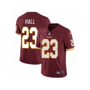 Men's Nike Washington Redskins #23 DeAngelo Hall Vapor Untouchable Limited Burgundy Red Team Color NFL Jersey