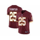 Men's Nike Washington Redskins #25 Chris Thompson Vapor Untouchable Limited Burgundy Red Team Color NFL Jersey