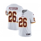 Men's Nike Washington Redskins #26 Adrian Peterson White Vapor Untouchable Limited Player NFL Jersey