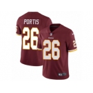 Men's Nike Washington Redskins #26 Clinton Portis Vapor Untouchable Limited Burgundy Red Team Color NFL Jersey