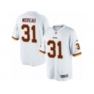 Men's Nike Washington Redskins #31 Fabian Moreau Limited White NFL Jersey