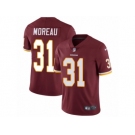 Men's Nike Washington Redskins #31 Fabian Moreau Vapor Untouchable Limited Burgundy Red Team Color NFL Jersey