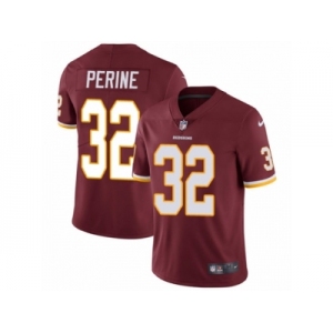 Men's Nike Washington Redskins #32 Samaje Perine Vapor Untouchable Limited Burgundy Red Team Color NFL Jersey