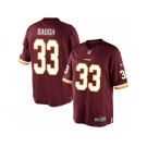 Men's Nike Washington Redskins #33 Sammy Baugh Limited Burgundy Red Team Color NFL Jersey