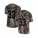 Men's Nike Washington Redskins #33 Sammy Baugh Limited Camo Rush Realtree NFL Jersey