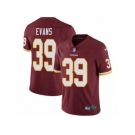 Men's Nike Washington Redskins #39 Josh Evans Burgundy Red Team Color Vapor Untouchable Limited Player NFL Jersey