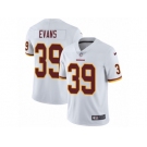 Men's Nike Washington Redskins #39 Josh Evans White Vapor Untouchable Limited Player NFL Jersey