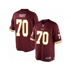 Men's Nike Washington Redskins #70 Sam Huff Limited Burgundy Red Team Color NFL Jersey