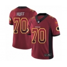 Men's Nike Washington Redskins #70 Sam Huff Limited Red Rush Drift Fashion NFL Jersey