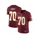 Men's Nike Washington Redskins #70 Sam Huff Vapor Untouchable Limited Burgundy Red Team Color NFL Jersey