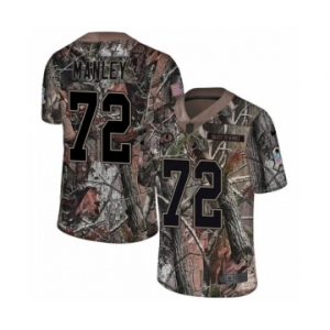 Men's Nike Washington Redskins #72 Dexter Manley Limited Camo Rush Realtree NFL Jersey