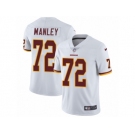 Men's Nike Washington Redskins #72 Dexter Manley Vapor Untouchable Limited White NFL Jersey