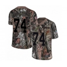 Men's Nike Washington Redskins #74 Geron Christian Limited Camo Rush Realtree NFL Jersey