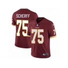 Men's Nike Washington Redskins #75 Brandon Scherff Vapor Untouchable Limited Burgundy Red Team Color NFL Jersey