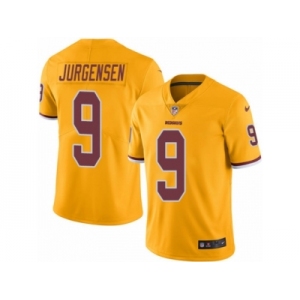 Men's Nike Washington Redskins #9 Sonny Jurgensen Limited Gold Rush NFL Jersey