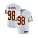 Men's Nike Washington Redskins #98 Matt Ioannidis White Vapor Untouchable Limited Player NFL Jersey