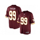 Men's Nike Washington Redskins #99 Phil Taylor Limited Burgundy Red Team Color NFL Jersey