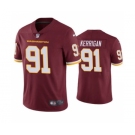 Men's Washington Football Team Red #91 Ryan Kerrigan Vapor Untouchable Limited Stitched Football Jersey