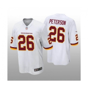Men's Washington Football Team White #26 Adrian Peterson Vapor Untouchable Limited Stitched Football Jersey