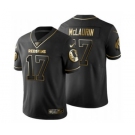 Men's Washington Redskins #17 Terry McLaurin Black Golden Limited Football 100th Season Jersey