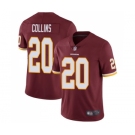 Men's Washington Redskins #20 Landon Collins Burgundy Red Team Color Vapor Untouchable Limited Player Football Jersey