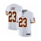 Men's Washington Redskins #23 Bryce Love White Vapor Untouchable Limited Player Football Jersey