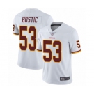 Men's Washington Redskins #53 Jon Bostic White Vapor Untouchable Limited Player Football Jersey