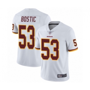 Men's Washington Redskins #53 Jon Bostic White Vapor Untouchable Limited Player Football Jersey