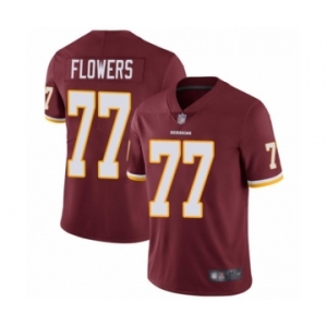 Men's Washington Redskins #77 Ereck Flowers Burgundy Red Team Color Vapor Untouchable Limited Player Football Jersey