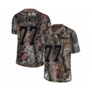 Men's Washington Redskins #77 Ereck Flowers Limited Camo Rush Realtree Football Jersey