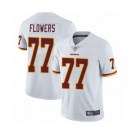 Men's Washington Redskins #77 Ereck Flowers White Vapor Untouchable Limited Player Football Jersey