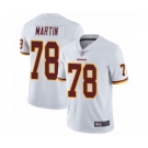 Men's Washington Redskins #78 Wes Martin White Vapor Untouchable Limited Player Football Jersey