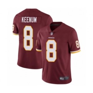 Men's Washington Redskins #8 Case Keenum Burgundy Red Team Color Vapor Untouchable Limited Player Football Jersey