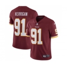 Men's Washington Redskins #91 Ryan Kerrigan Burgundy Red Team Color Vapor Untouchable Limited Player Football Jersey