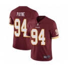 Men's Washington Redskins #94 Da'Ron Payne Burgundy Red Team Color Vapor Untouchable Limited Player Football Jersey