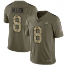 Nike Redskins #8 Kyle Allen Olive Camo Men's Stitched NFL Limited 2017 Salute To Service Jersey