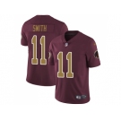 Nike Washington Redskins #11 Alex Smith Burgundy Red Alternate Men Stitched NFL Vapor Untouchable Limited Jersey