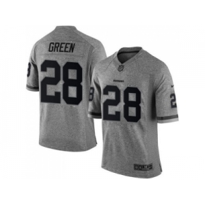 Nike Washington Redskins #28 Darrell Green Gridiron Gray jerseys(Limited)