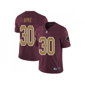 Nike Washington Redskins #30 Troy Apke Burgundy Red Alternate Men Stitched NFL Vapor Untouchable Limited Jersey