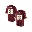 Nike Washington Redskins #68 Russ Grimm Burgundy Red Limited Jersey