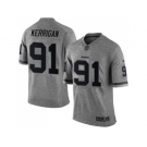 Nike Washington Redskins #91 Ryan Kerrigan Gridiron Gray jerseys(Limited)