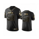 Washington Redskins  Black #99 Chase Young Golden Edition Vapor Limited Jersey